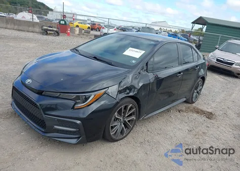 2020 Toyota Corolla Se from USA, damaged, VIN 5YFS4RCE6LP016559